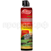 ДК Аэрозоль от МУРАВЬЕВ, ТАРАКАНОВ и др. насекомых, 600 мл