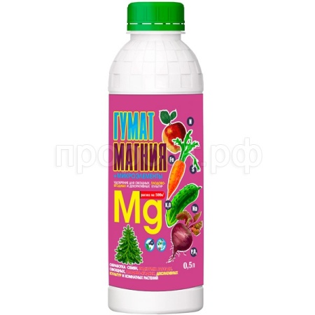 Гумат Магния с микроэлементами 0,5л флакон 20шт Биотехнологии