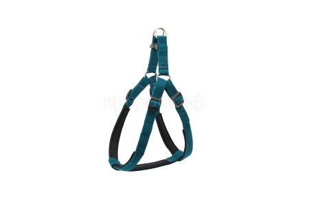 Шлейка синтетика 20мм Евро S быстросъемная с мягкой подкладкой изумрудная/031520изумруд