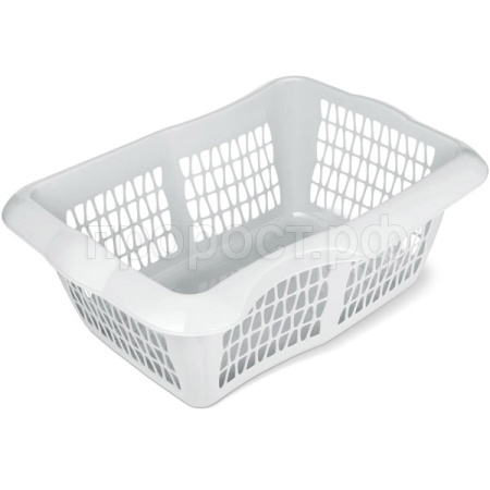 Корзина д/чистого белья Молетта светло-серый С704 /6шт/Мартика