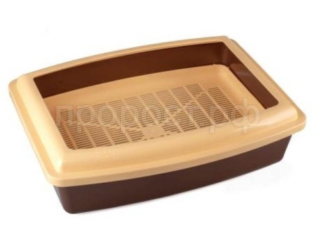 Туалет для кошек Премиум глубокий полный комплект Венге Сливки Туалет для кошек Премиум глубокий полный комплект Венге Сливки