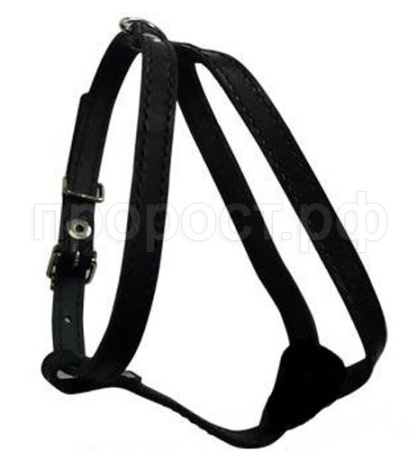 Шлейка кожа 16мм на фетре/130018