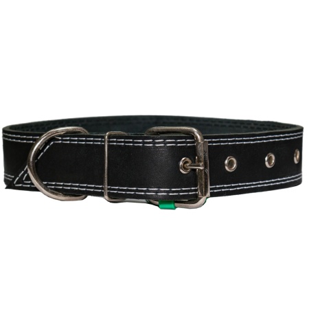 Ошейник кожа черный 1сл 35мм DONBARON Ошейник кожа черный 1сл 35мм DONBARON