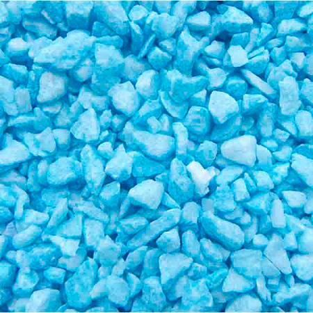Мраморная крошка голубая 2кг фракция 5-10мм