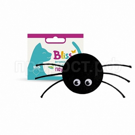 Игрушка для кошек Паучок с кошачей мятой Bliss Игрушка для кошек Паучок с кошачей мятой Bliss