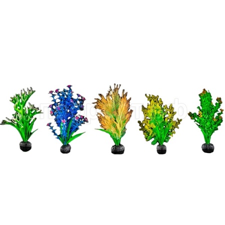 Пластиковое растение 20см Plant 104 MIX/5шт/BARBUS