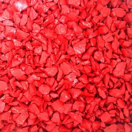 Мраморная крошка алая 2кг фракция 5-10мм