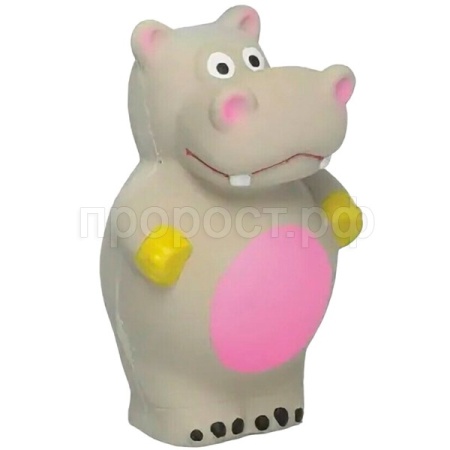 Игрушка для собак средних пород Бегемот латексный 12см/OLС011 Игрушка для собак средних пород Бегемот латексный 12см/OLС011