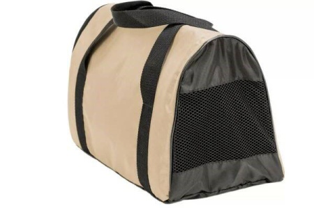 Сумка переноска ЧИП Туннель №1 нейлон с сетчатым окном 36*21*24см бежевый/9006/Дарэлл Сумка переноска ЧИП Туннель №1 нейлон с сетчатым окном 36*21*24см бежевый/9006/Дарэлл