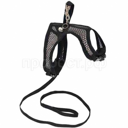 Шлейка с поводком для кошек сетка цветная регулируемаяДарэлл-АЭРО №6  обхват груди 27-32см/035806 Шлейка с поводком для кошек сетка цветная регулируемаяДарэлл-АЭРО №6  обхват груди 27-32см/035806