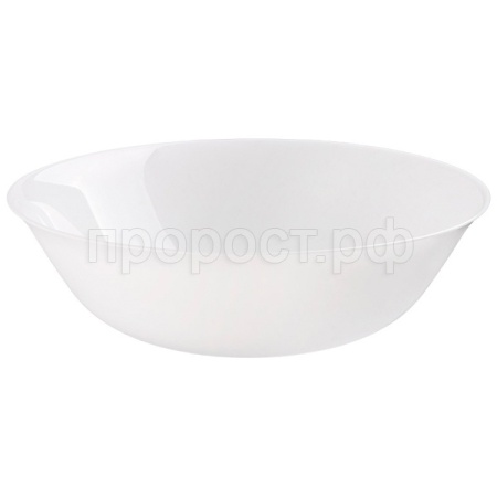 Салатник Classica 2,250л опал.стекло белый 110678 /3шт/Mallony