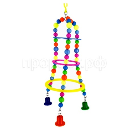 Игрушка д/поп Конус из бусин/32шт/Бриллиант