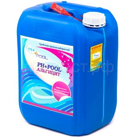 Альгицит от водорослей в бассейне 10л PH+POOL