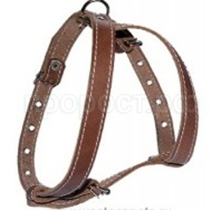 Шлейка д/французского бульдога шея 40-52см, грудь 52-62см/403/Вестерн