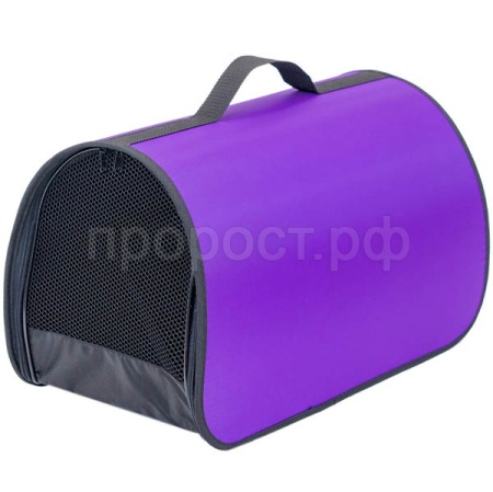Сумка переноска ЧИП Саквояж №1 жесткая нейлон фиолетовый 36,5*22*22см/90001/Дарэлл Сумка переноска ЧИП Саквояж №1 жесткая нейлон фиолетовый 36,5*22*22см/90001/Дарэлл