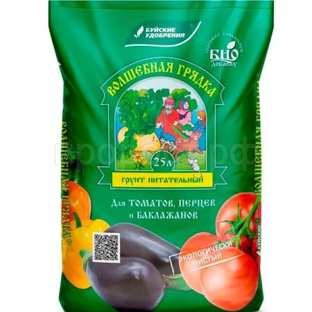 Грунт Волшебная Грядка 25л для Томатов и перцев