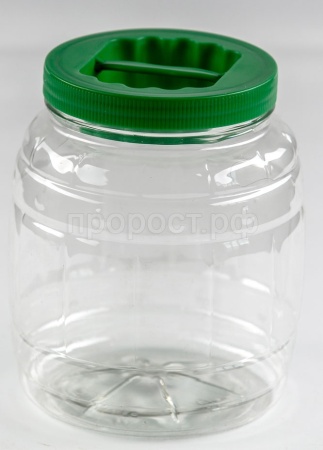 Банка ПЭТ 3л Бочонок 20003