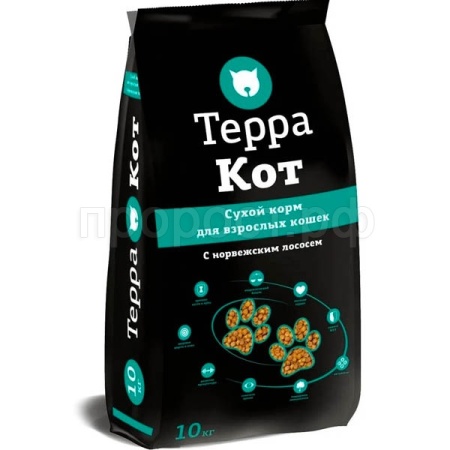 Кошки Терра Кот норвежский лосось д/взр.кошек 10кг/2369 Кошки Терра Кот норвежский лосось д/взр.кошек 10кг/2369