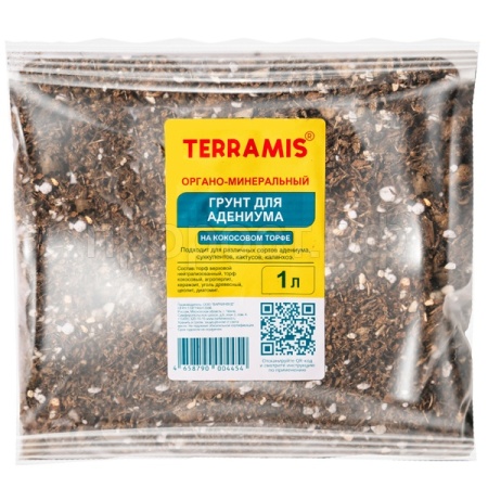 Грунт Terramis для Адениума 1л (органо-минер)