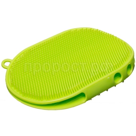 Щетка на руку двухсторонняя 15,5*11,5см/17500042/Каскад