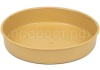 Миска одинарная пластик д/кошек 200мл бежевая/2238/Дарэлл