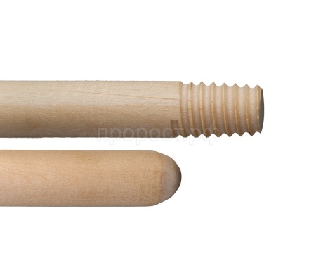 Черенок для щеток, метел с резьбой.