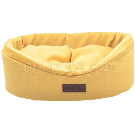 Лежанка Релакс 50х40х16см желтая/92000103/Каскад Лежанка Релакс 50х40х16см желтая/92000103/Каскад